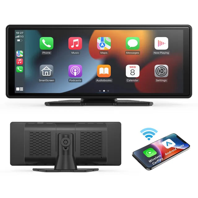 Wireless Car Stereo with Carplay Android Screen